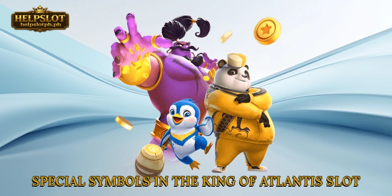 Special symbols in the King of Atlantis slot