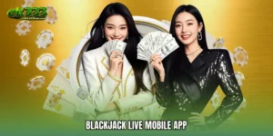 Blackjack Live mobile app