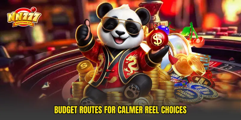 Budget routes for calmer reel choices